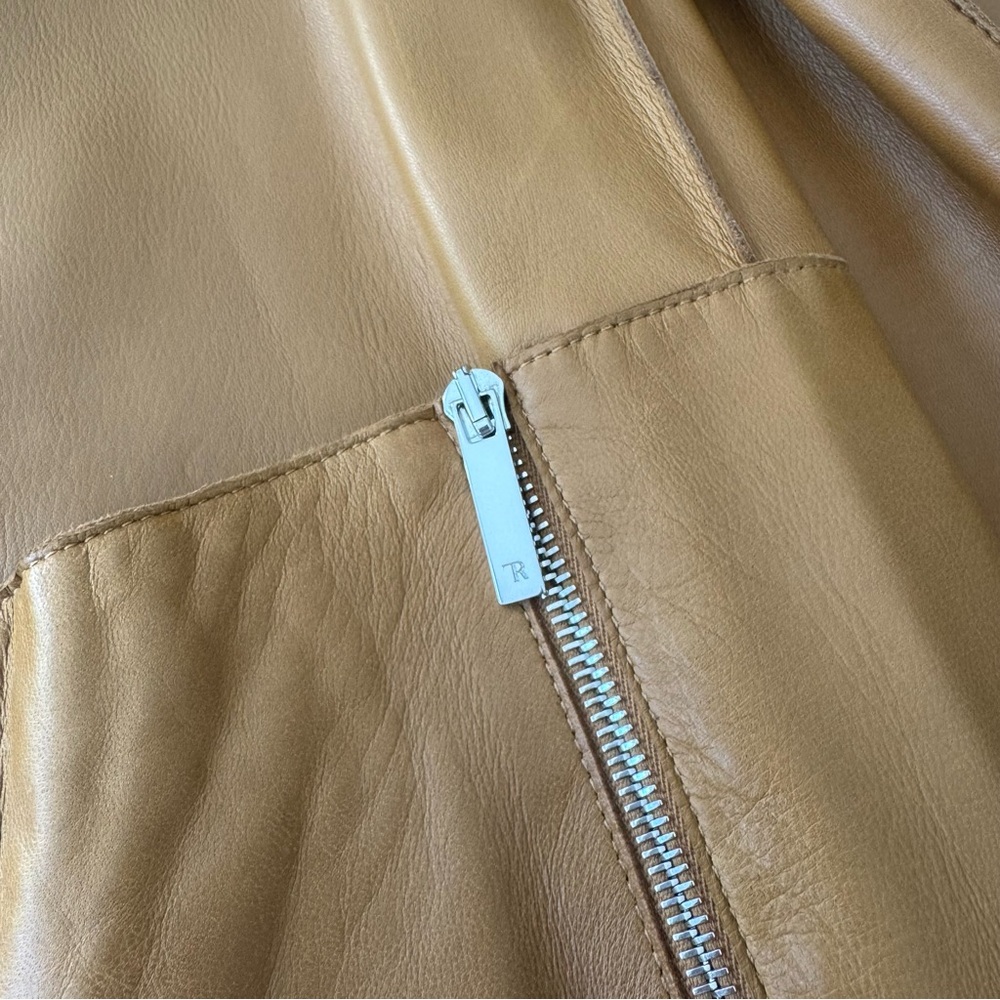 THE ROW LEATHER COAT - Picture 12 of 16